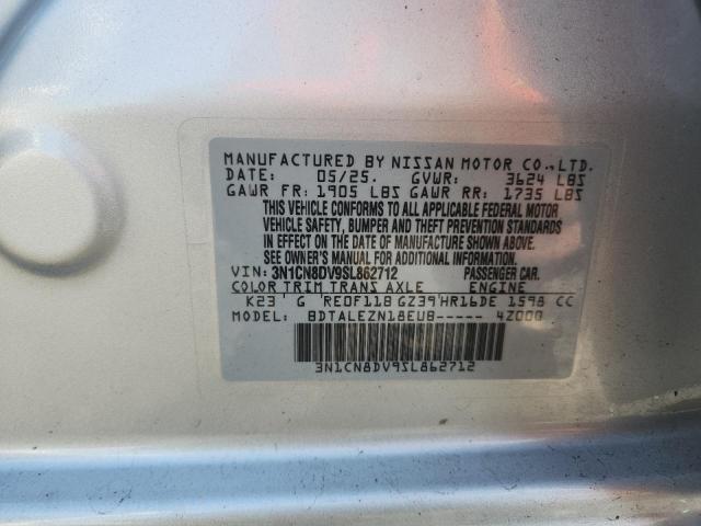 2025 NISSAN VERSA S - 3N1CN8DV9SL862712