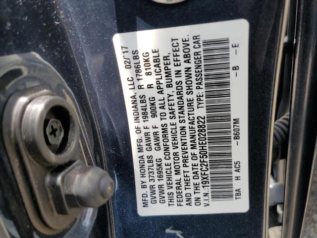 2017 HONDA CIVIC LX #3304513462