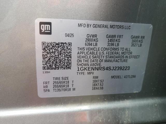 2025 GMC ACADIA ELEVATION 1GKENNRS4SJ239223