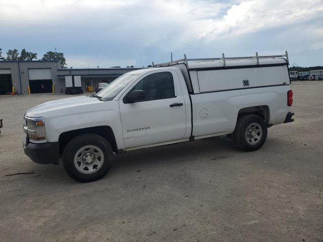 CHEVROLET SILVERADO 2018 white  gas 1GCNCNEC6JZ106219 photo #1