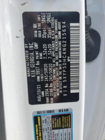 2022 KIA TELLURIDE - 5XYP5DHC4NG215694