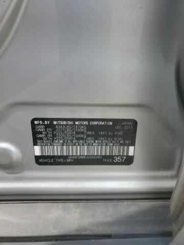 2018 MITSUBISHI OUTLANDER - JA4AP3AWXJU000340