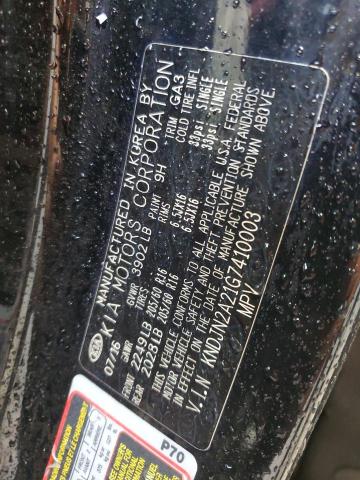 2016 KIA SOUL KNDJN2A21G7410003