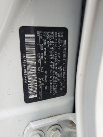 2021 NISSAN ROGUE SPORT S JN1BJ1AVXMW314766