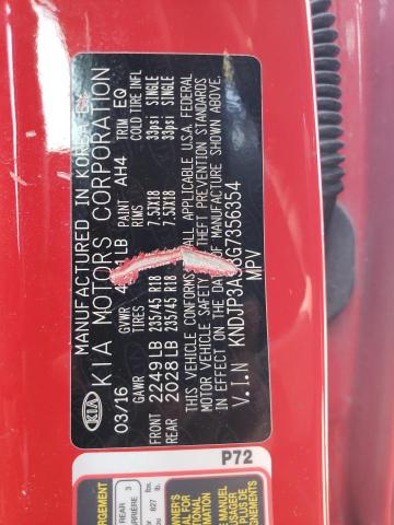 2016 KIA SOUL + KNDJP3A58G7356354