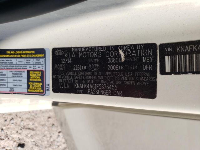 2015 KIA FORTE LX KNAFK4A61F5376455