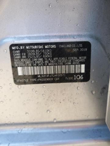 2020 MITSUBISHI MIRAGE G4 ML32F3FJ7LHF00371