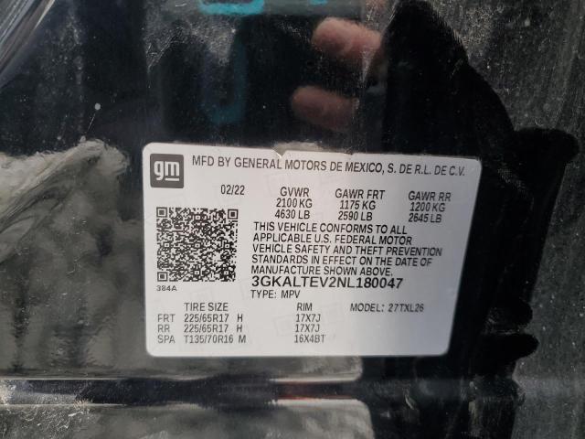 2022 GMC TERRAIN SLE 3GKALTEV2NL180047
