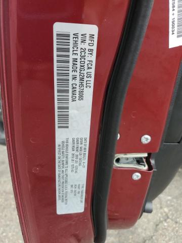 2021 DODGE CHARGER SCAT PACK 2C3CDXGJ2MH578065