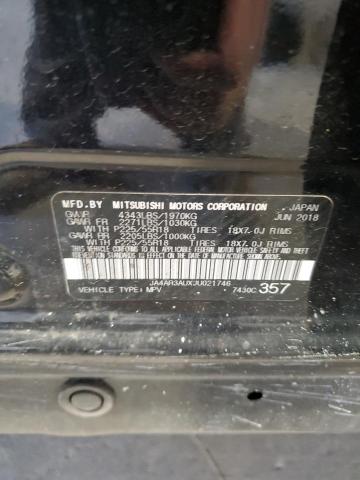 2018 MITSUBISHI OUTLANDER JA4AR3AUXJU021746