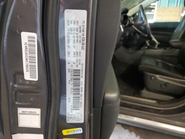2019 DODGE DURANGO CI 1C4RDJEG5KC798620
