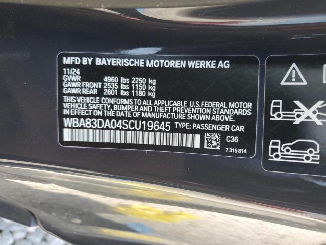 2025 BMW M440XI WBA83DA04SCU19645