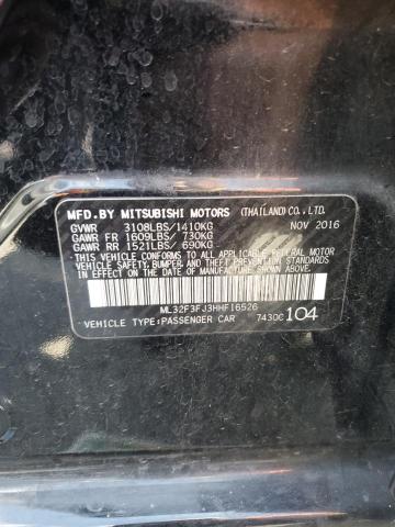 2017 MITSUBISHI MIRAGE G4 - ML32F3FJ3HHF16526