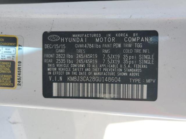 2016 HYUNDAI TUCSON LIM KM8J3CA28GU148604