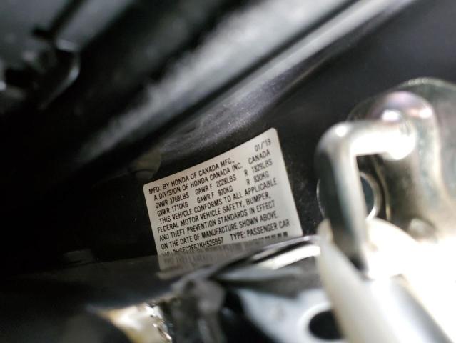 2019 HONDA CIVIC LX - 2HGFC2F67KH526957