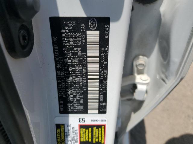 2021 TOYOTA CAMRY XSE 4T1K61AK9MU607361