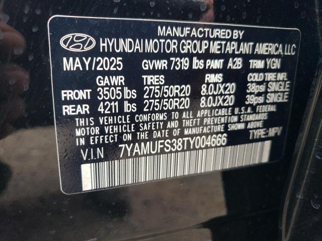 2026 HYUNDAI IONIQ 9 SEL 7YAMUFS38TY004666