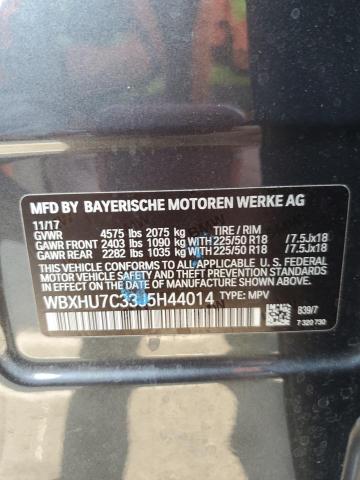 2018 BMW X1 SDRIVE28I WBXHU7C33J5H44014
