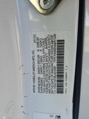 2020 HONDA ACCORD HYB 1HGCV3F59LA015597