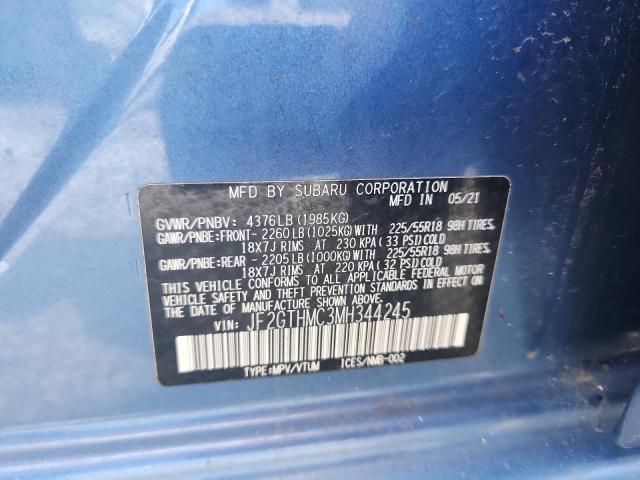 2021 SUBARU CROSSTREK JF2GTHMC3MH344245