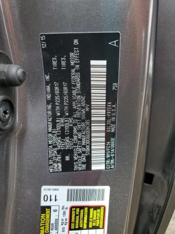 2016 TOYOTA SIENNA LE 5TDKK3DC6GS694385
