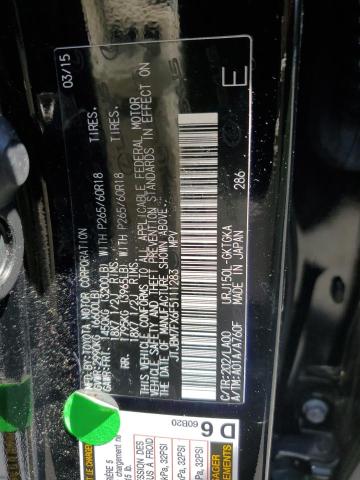 2015 LEXUS GX 460 JTJBM7FX6F5111283