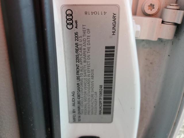 2015 AUDI A3 PREMIUM WAUACGFF7F1065248