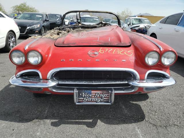 1962 CHEVROLET CORVETTE #3285141375