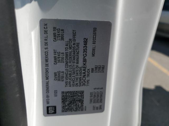 2023 CHEVROLET SILVERADO C1500 3GCNAAEK8PG353482