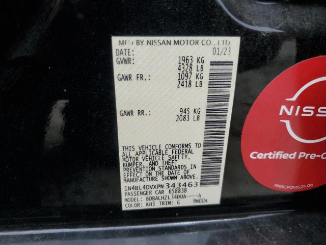 2023 NISSAN ALTIMA SV - 1N4BL4DVXPN343463