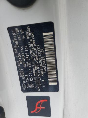 2016 HYUNDAI GENESIS CO KMHHU6KJ9GU135007