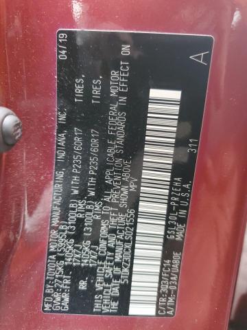 2020 TOYOTA SIENNA LE - 5TDKZ3DCXLS021556