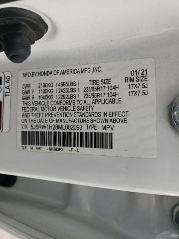 2021 HONDA CR-V LX #3303769416