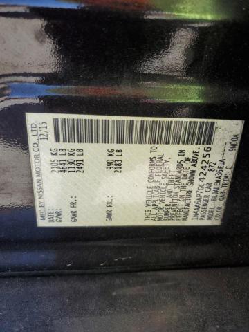 2016 NISSAN MAXIMA 3.5S 1N4AA6AP7GC424256