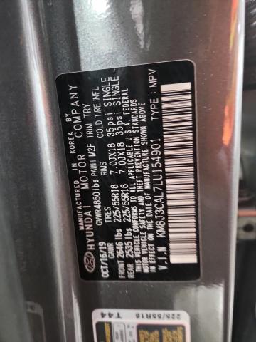 2020 HYUNDAI TUCSON LIM - KM8J3CAL7LU154901