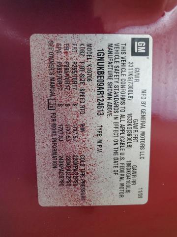 2010 CHEVROLET TAHOE K150 - 1GNUKBE09AR124613