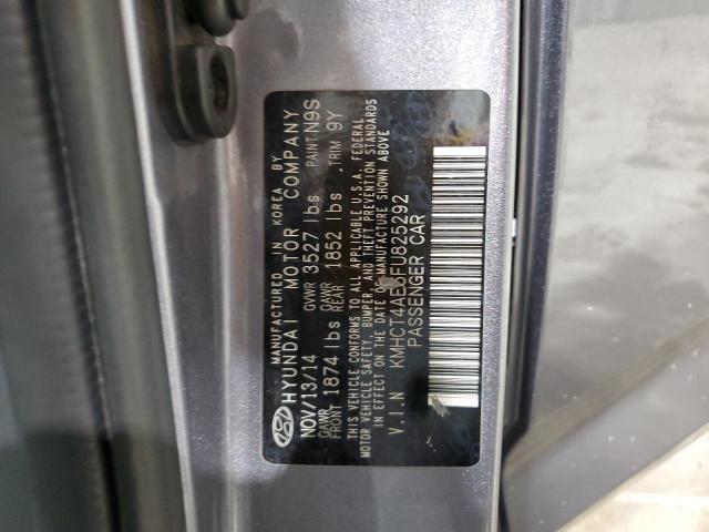 2015 HYUNDAI ACCENT GLS KMHCT4AE5FU825292