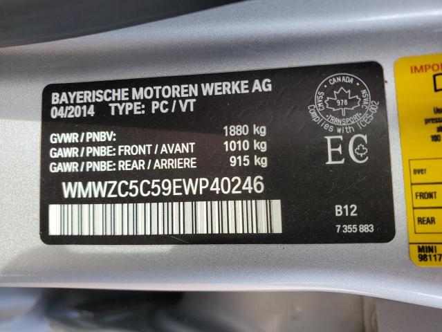 2014 MINI COOPER S C - WMWZC5C59EWP40246