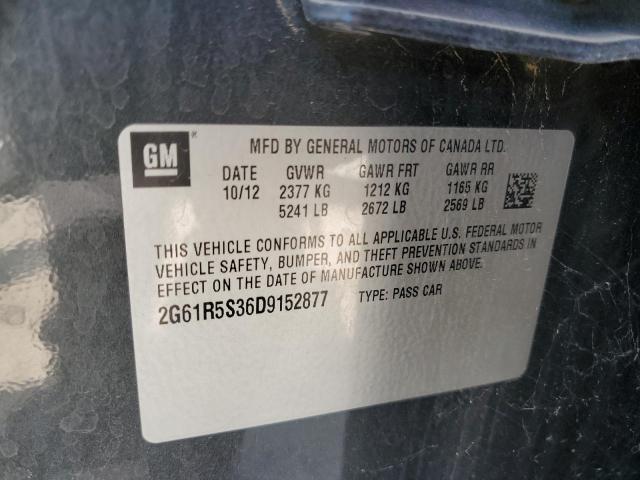 2013 CADILLAC XTS LUXURY - 2G61R5S36D9152877