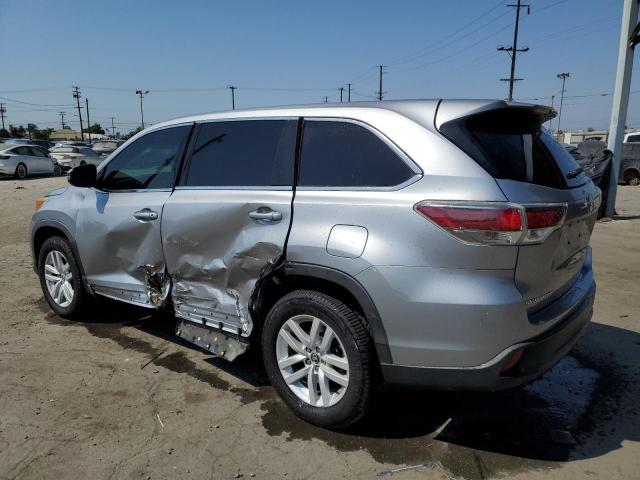 TOYOTA HIGHLANDER 2016 silver  gas 5TDZKRFH3GS184845 photo #3