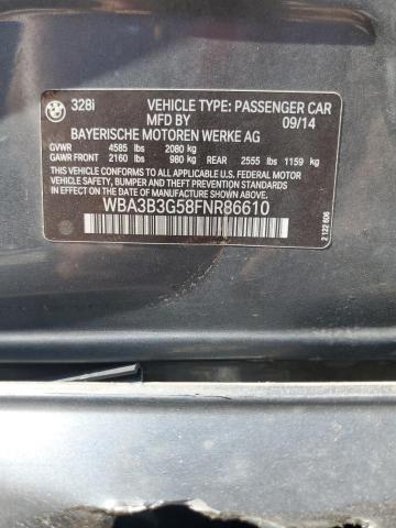 2015 BMW 328 XI WBA3B3G58FNR86610