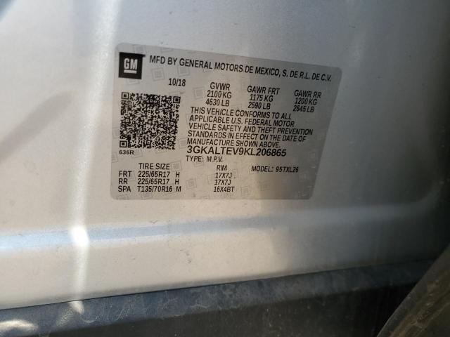 2019 GMC TERRAIN SL 3GKALTEV9KL206865