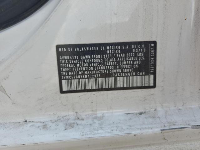 2019 VOLKSWAGEN JETTA S 3VWC57BUXKM172976