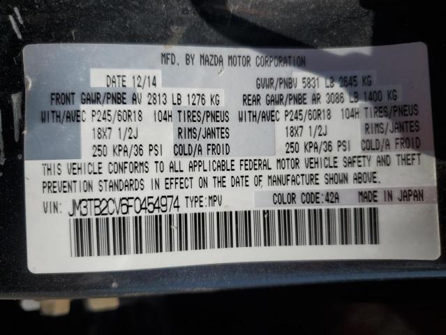 2015 MAZDA CX-9 TOURI - JM3TB2CV6F0454974
