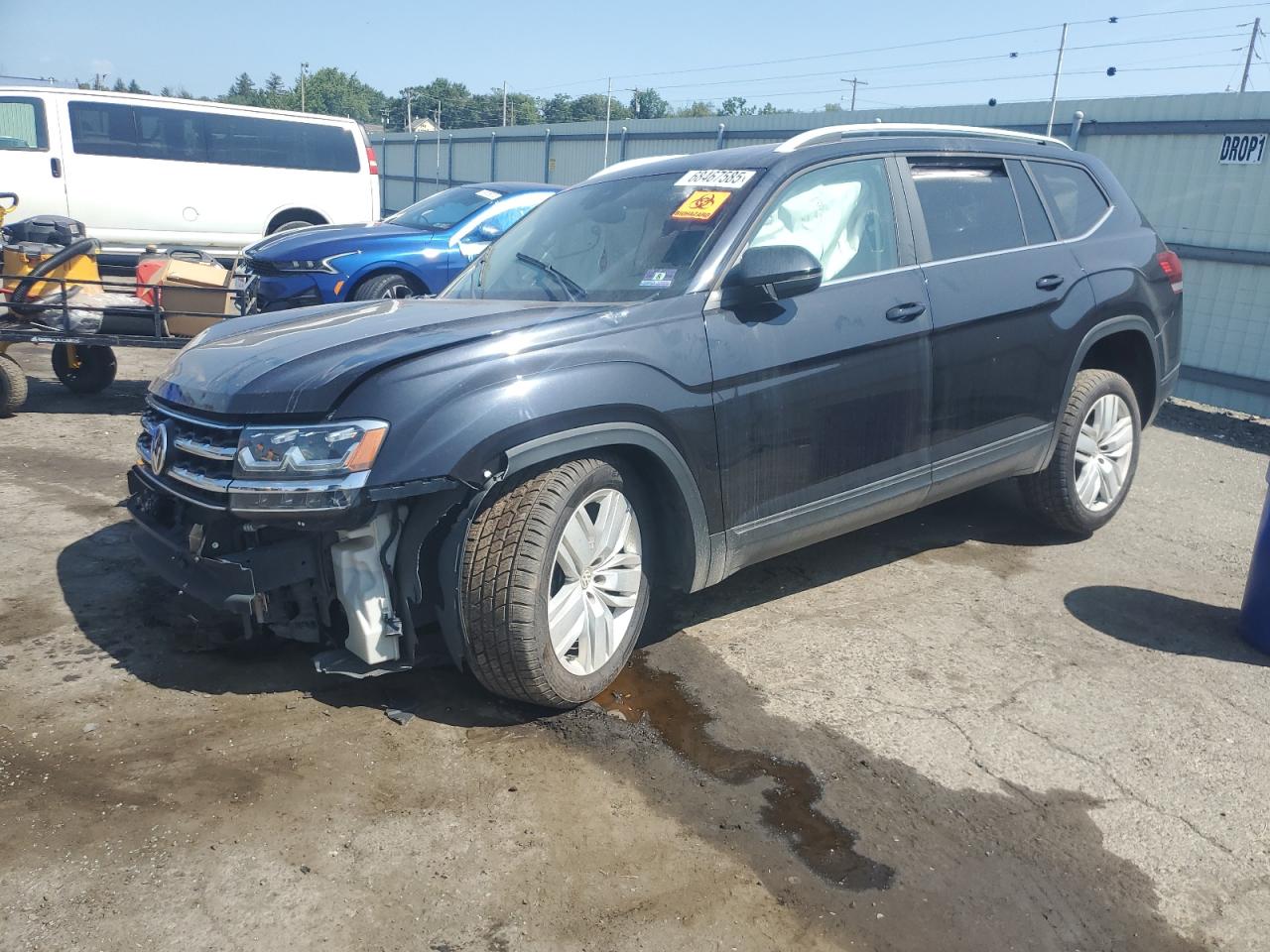 Lot #3215878783 2019 VOLKSWAGEN ATLAS SE