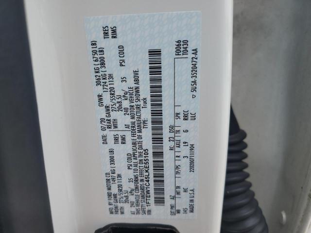 2020 FORD F150 SUPERCREW #3278895077