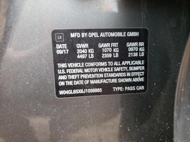 2018 BUICK REGAL PREFERRED W04GL6SX6J1056985