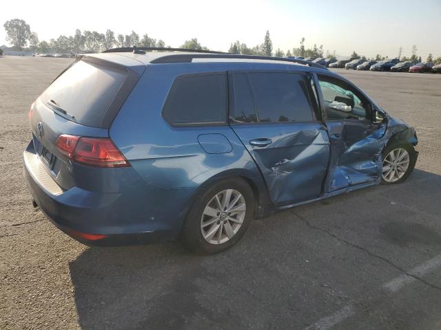 VOLKSWAGEN GOLF SPORT 2015 blue  gas 3VWC17AUXFM502635 photo #4
