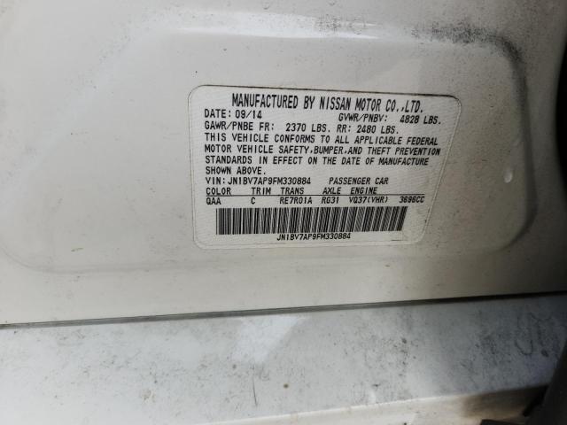 2015 INFINITI Q50 BASE JN1BV7AP9FM330884