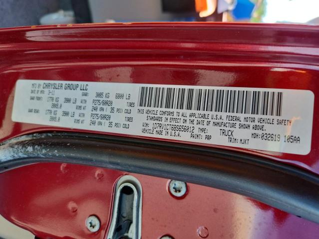 2011 DODGE RAM 1500 - 1D7RV1CT6BS656012